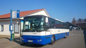 Karosa Axer 12M C 956.1074 dopravce Arriva Praha